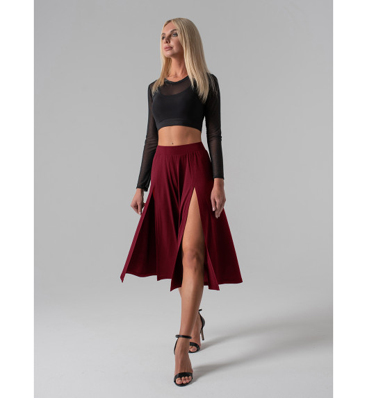 Кюлоты бордовые Mohiny I-Style