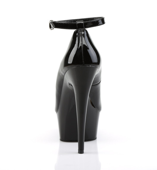 Туфли Pleaser черные DEL686/B/M