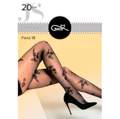 Колготки черные FARIA 18 Gatta