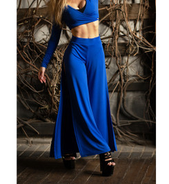 Брюки синие Maya I-Style