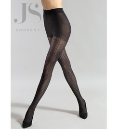Колготки черные LATTICE 01 Gatta