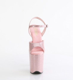 Стрипы Pleaser розовые с блеском FLAM809GP/BPG/M