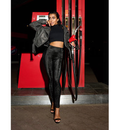 Лосины Leather "Black Mamba" Bona Fide