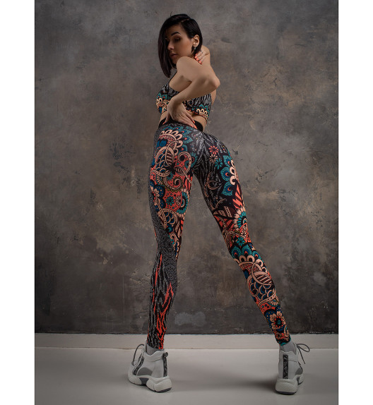 Лосины Corsage Bloom "Coral" Bona Fide