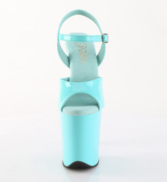 Стрипы Pleaser голубые FLAM809/AQ/M