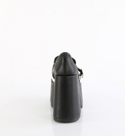 Туфли на платформе черные Demonia CAM58/BVL