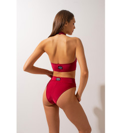 Топ бордовый Tanna Shark