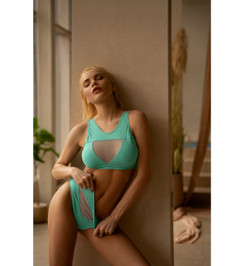 Топ голубой Force Shark