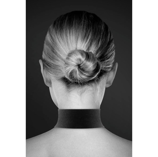 Чокер черный со шнуровкой Bijoux