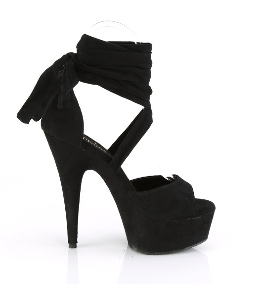 Туфли Pleaser черные DEL679/BFS/M