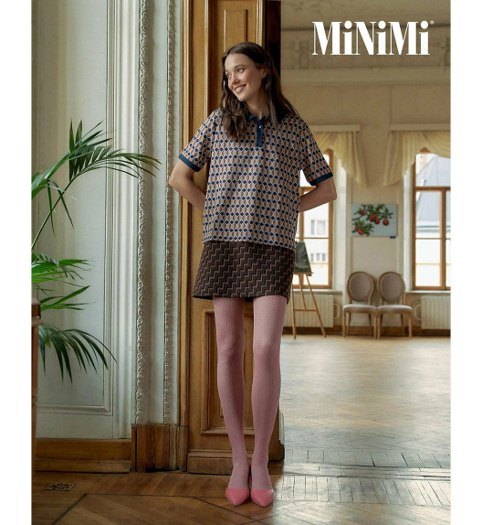 Колготки лиловые INTRECCIO 60 Minimi