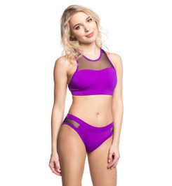 Шорты фиолетовые Flow Mesh Star