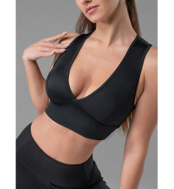 Топ черный Tulip I-Style