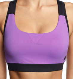 Топ спортивный фиолетовый с черным Crossback Star