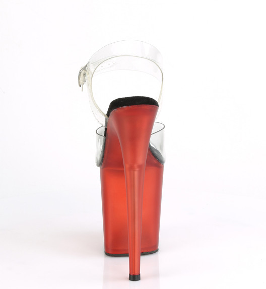 Стрипы Pleaser красные FLAM808T/C-B/R