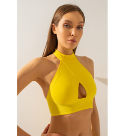 Топ желтый Tanna Shark