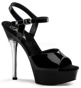 Босоножки Pleaser черные ALL609/B/M