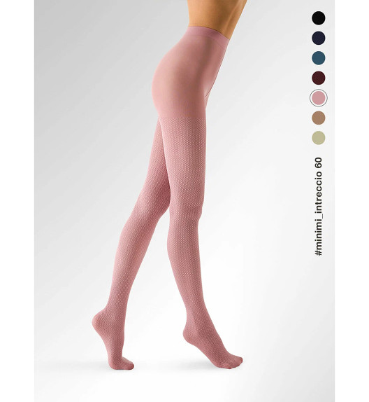 Колготки лиловые INTRECCIO 60 Minimi