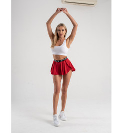 Шорты красные Double Fly Print I-Style