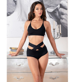 Шорты черные Cris Cross I-Style