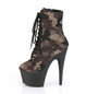 Ботильоны на платформе Pleaser камуфляж ADO1020CM/GRNMS/B