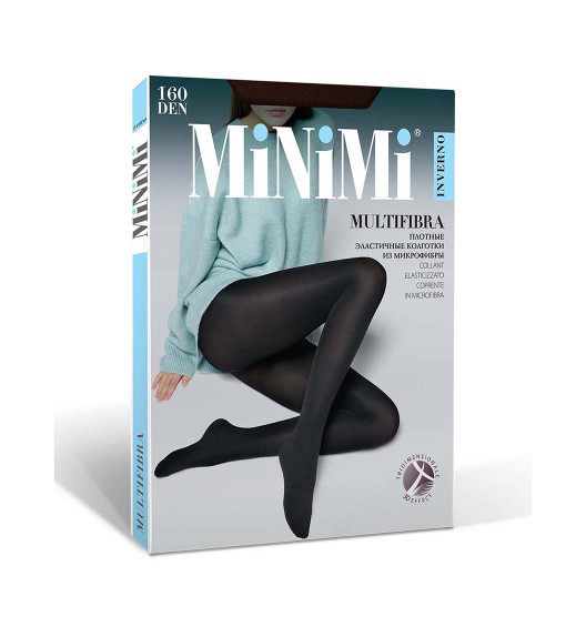 Колготки синие MULTIFIBRA 160 Minimi