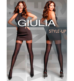 Колготки черные STYLE UP 04 Giulia