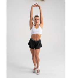 Шорты черные Double Fly Print I-Style