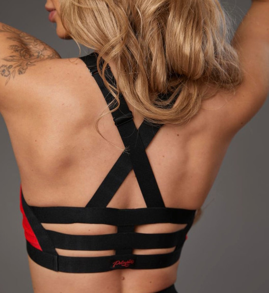 Топ красный Shibari Polerina