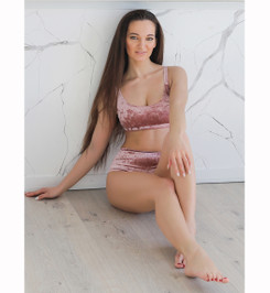 Шорты пудровые Bettie Page I-Style