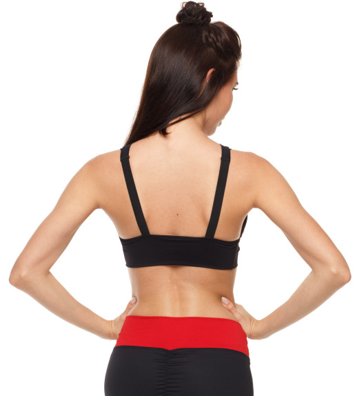 Топ черный с красным Air