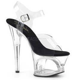 Стрипы Pleaser прозрачные MOON708/C-B/C