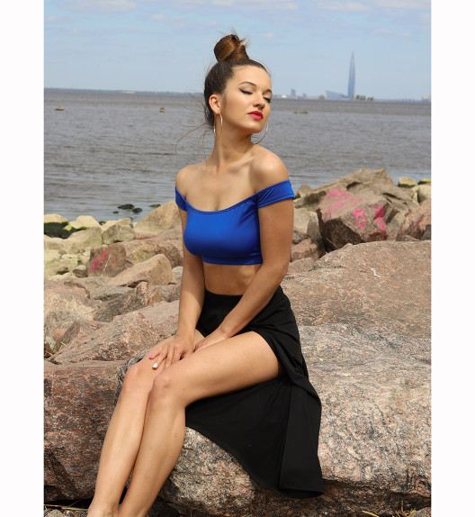 Топ синий Colette Eco I-Style