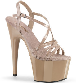 Босоножки Pleaser бежевые ADO713/ND/M