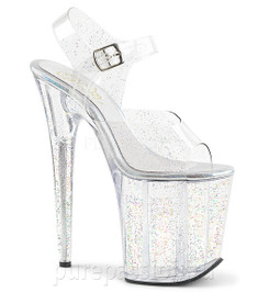 Стрипы Pleaser прозрачные FLAM808MMG/C/M