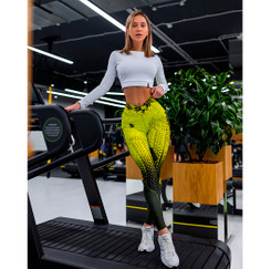 Лосины Classic Futuris "Yellow Neon" Bona Fide