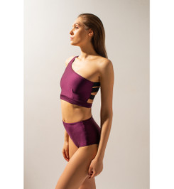 Шорты двухсторонние Plum-Black Swirl Shark