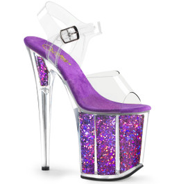 Стрипы Pleaser фиолетовые FLAM808GF/C/PPMCG