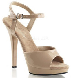 Туфли Pleaser бежевые LIP109/ND/M