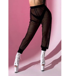 Джоггеры черные Jaya Mesh Polerina