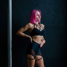 Топ черный Zena StripBoutique