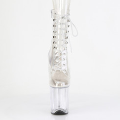 Ботильоны на платформе Pleaser прозрачные FLAM1020C/C/M