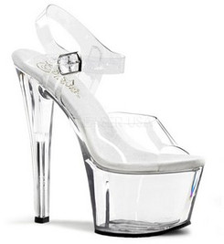 Туфли Pleaser прозрачные SKY308/C/M