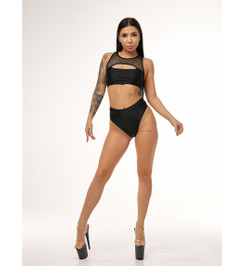 Шорты высокие черные Tango Polerina