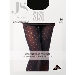 Колготки черные ROMBETTI VELATI SiSi