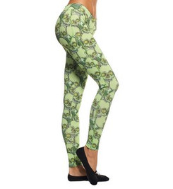 Лосины Push-Up "Botanic Skulls" Bona Fide