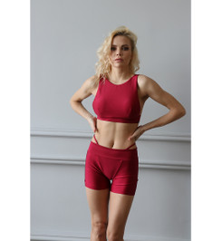 Шорты бордовые Morocco Shark