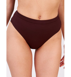 Шорты бордо High Cut