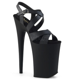 Босоножки Pleaser черные INF997/BPU/M