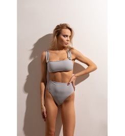 Топ сетло-серый Charlotte Shark